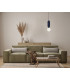 Lorenzo Slim Pendant Ceiling Light Blue-5