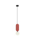 Lorenzo Slim Pendant Ceiling Light Red-1