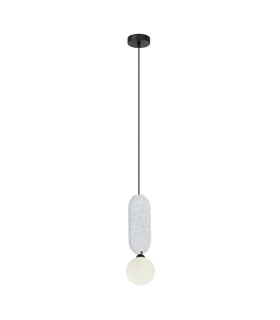 Lorenzo Slim Pendant Ceiling Light Grey-1