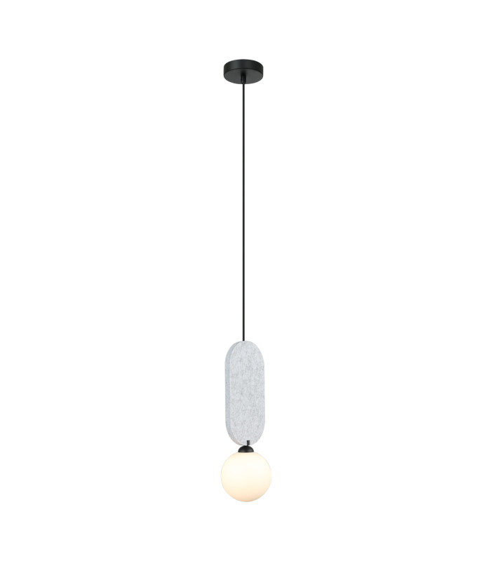 Lorenzo Slim Pendant Ceiling Light Grey-2