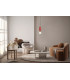 Lorenzo Slim Pendant Ceiling Light Red-5