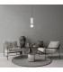 Lorenzo Slim Pendant Ceiling Light Grey-5