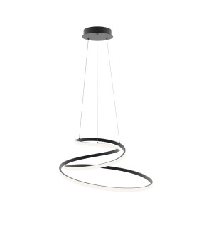 Lorila LED Pendant Ceiling Light Black 3000/4000/6000K-1
