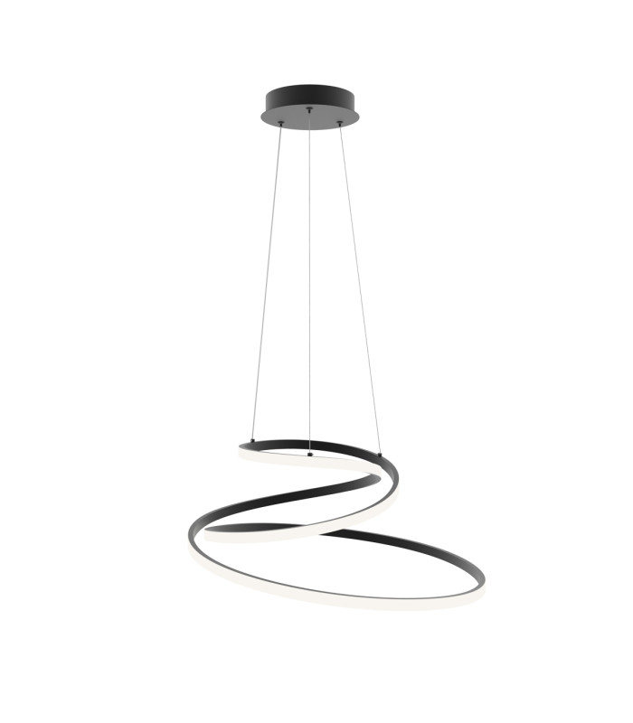 Lorila LED Pendant Ceiling Light Black 3000/4000/6000K-1