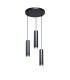 Macera Cluster Pendant Ceiling Light Sand Black 3xE27-2