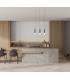 Macera Bar Pendant Ceiling Light Sand Black 3xE27-5