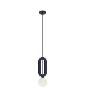 Masso Slim Pendant Ceiling Light Blue-1