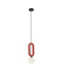 Masso Slim Pendant Ceiling Light Red-1