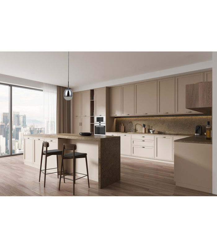 Meolo Slim Pendant Ceiling Light Matt Black-5