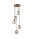 Meolo Cluster Pendant Ceiling Light Gold 5xE14-1