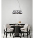 Molite Globe Pendant Ceiling Light Matt Black 5xG9-5