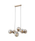 Molite Globe Pendant Ceiling Light Gold 6xE14-2