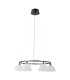 Montiela Multi Arm Pendant Ceiling Light Matt Black Gold 3000K Warm White 6xLED-1