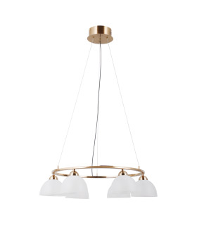 Montiela Multi Arm Pendant Ceiling Light Gold 3000K Warm White 6xLED-1