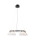 Montiela Multi Arm Pendant Ceiling Light Matt Black Gold 3000K Warm White 6xLED-2