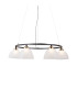 Montiela Multi Arm Pendant Ceiling Light Matt Black Gold 3000K Warm White 6xLED-3
