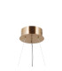 Montiela Multi Arm Pendant Ceiling Light Gold 3000K Warm White 6xLED-3