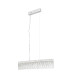Nosta Bar Pendant Ceiling Light Chrome 3000K Warm White-1