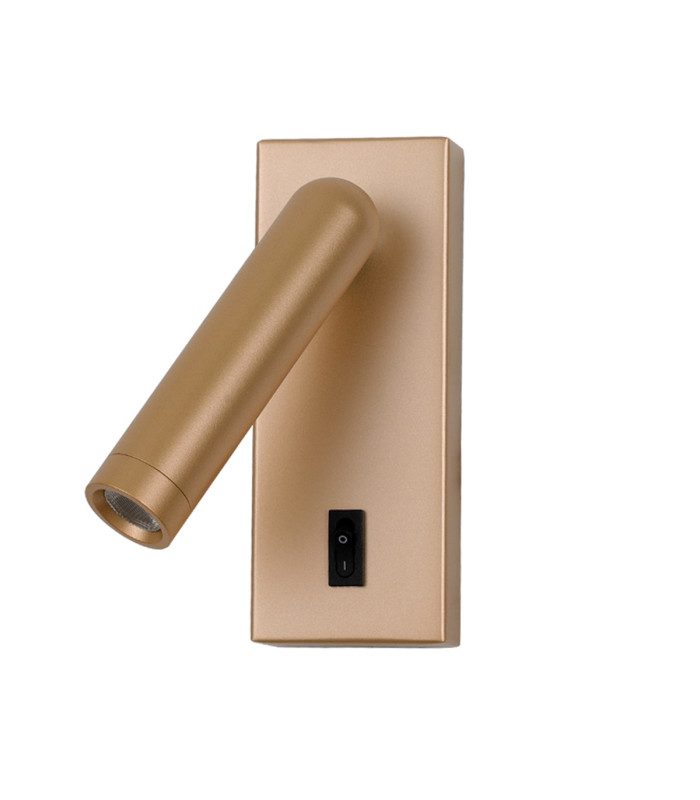 Nova Reading Wall Light Gold 3000K Warm White-1