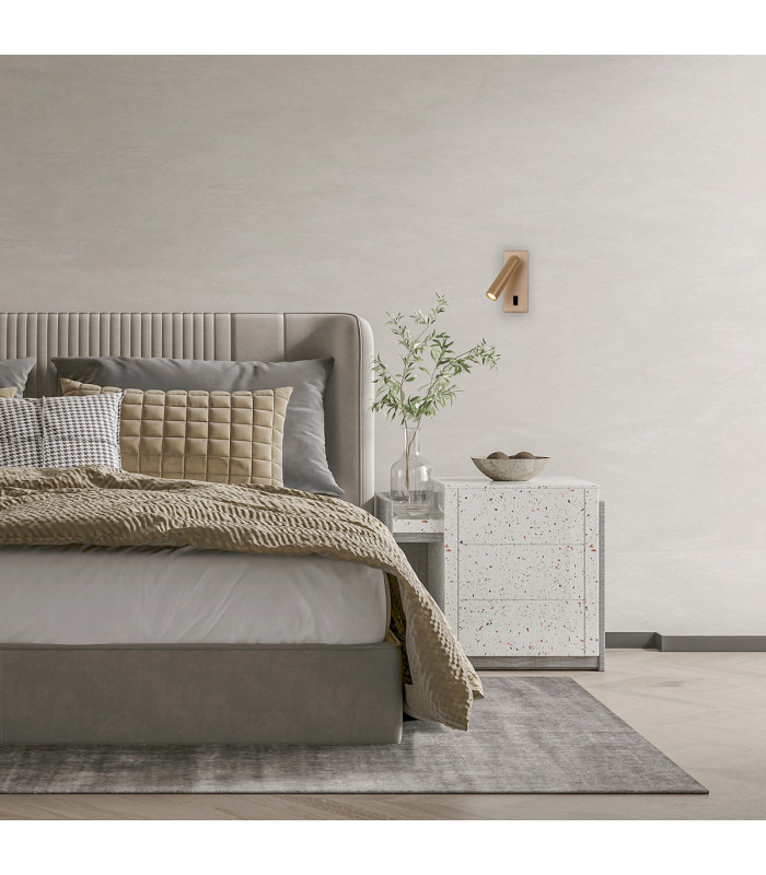 Nova Reading Wall Light Gold 3000K Warm White-5