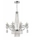 Ceiling Pendant Chandelier 8 Light G9 Polished Chrome, Crystal - 1