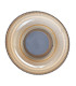 Passo Bowl Semi Flush Ceiling Light Yellow Black 3000K Warm White-3