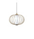 Rabel Wire Frame Pendant Ceiling Light Gold 3000K Warm White-2