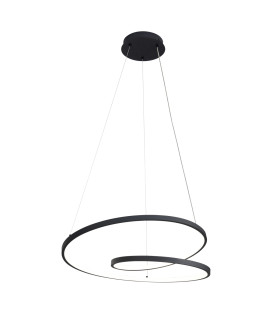 Reina LED Pendant Ceiling Light Black 3000/4000/6000K-1