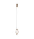 Sevil Wire Frame Pendant Ceiling Light Gold 3000K Warm White-2