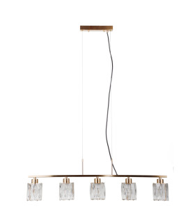 Simona Bar Pendant Ceiling Light Gold 5xE14-1