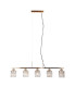 Simona Bar Pendant Ceiling Light Gold 5xE14-2