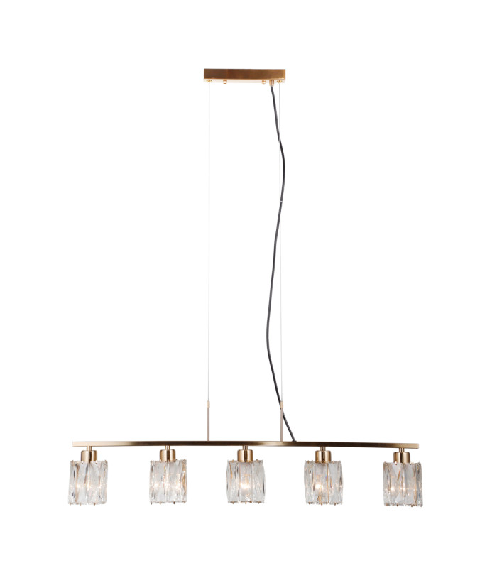 Simona Bar Pendant Ceiling Light Gold 5xE14-2