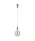 Strela 20cm Globe Pendant Ceiling Light Gold 3000K Warm White-2