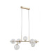 Toledo Globe Pendant Ceiling Light Gold 7xG9-1