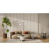 Toledo Globe Pendant Ceiling Light Gold 7xG9-5