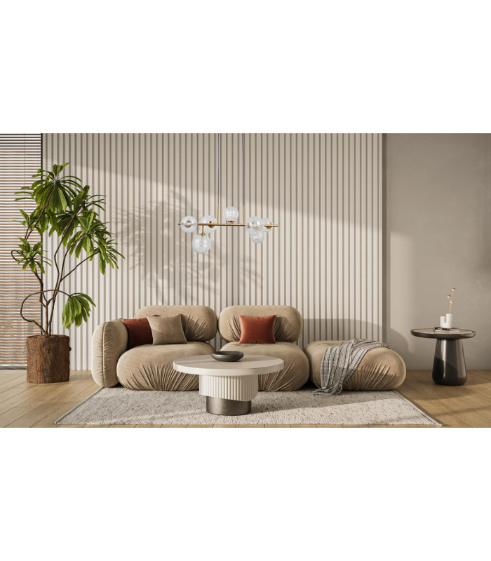 Toledo Globe Pendant Ceiling Light Gold 7xG9-5