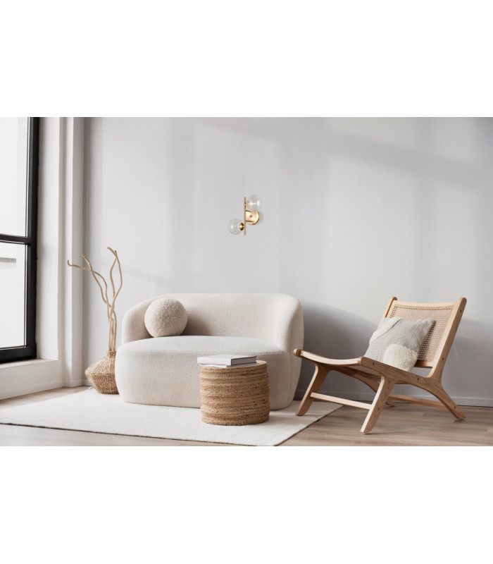 Toledo Globe Wall Lights Gold 2xG9-5