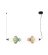 Tordi Bar Pendant Ceiling Light Beige Green Pink Blue Matt White 3000K Warm White-1