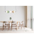 Tordi Bar Pendant Ceiling Light Beige Green Pink Blue Matt White 3000K Warm White-5