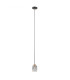 Torno Slim Pendant Ceiling Light Matt Black Gold-1