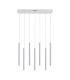 Valdes Bar Pendant Ceiling Light White 3000/4000/6000K 7xLED-1