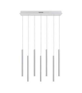 Valdes Bar Pendant Ceiling Light White 3000/4000/6000K 7xLED-1