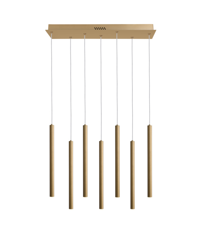 Valdes Bar Pendant Ceiling Light Gold 3000/4000/6000K 7xLED-1