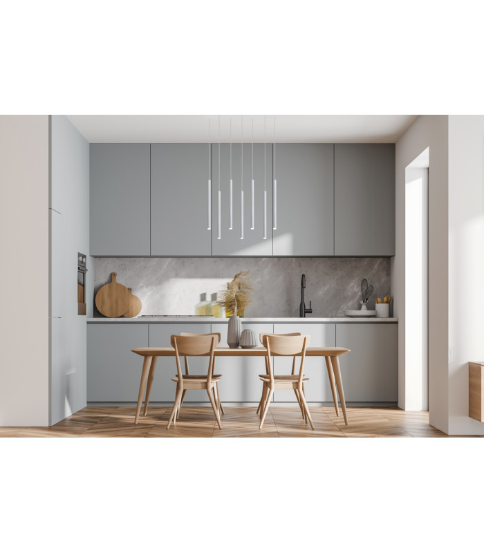 Valdes Bar Pendant Ceiling Light White 3000/4000/6000K 7xLED-5