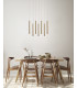 Valdes Bar Pendant Ceiling Light Gold 3000/4000/6000K 7xLED-5