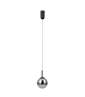 Velada Slim Pendant Ceiling Light Matt Black 3000K Warm White-1