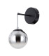 Velada Globe Wall Lights Matt Black 3000K Warm White-1