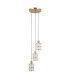 Alma Cluster Pendant Ceiling Light Gold 3xE27-1