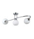 Bevio Multi Arm Semi Flush Ceiling Lamp Chromic 3xE27-1