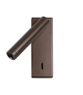 Cali Reading Wall Light Coffee 3000K Warm White-1